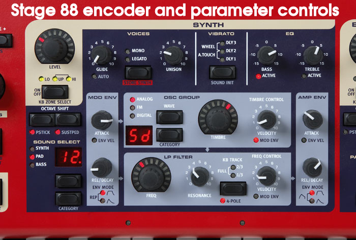Rubberized control knobs for early Nord products