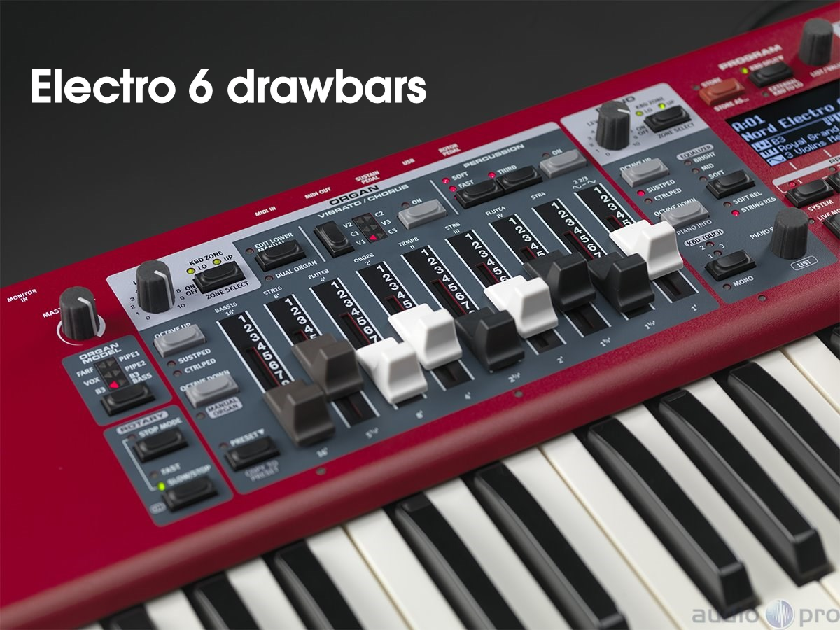 Drawbar potentiometer 10KB