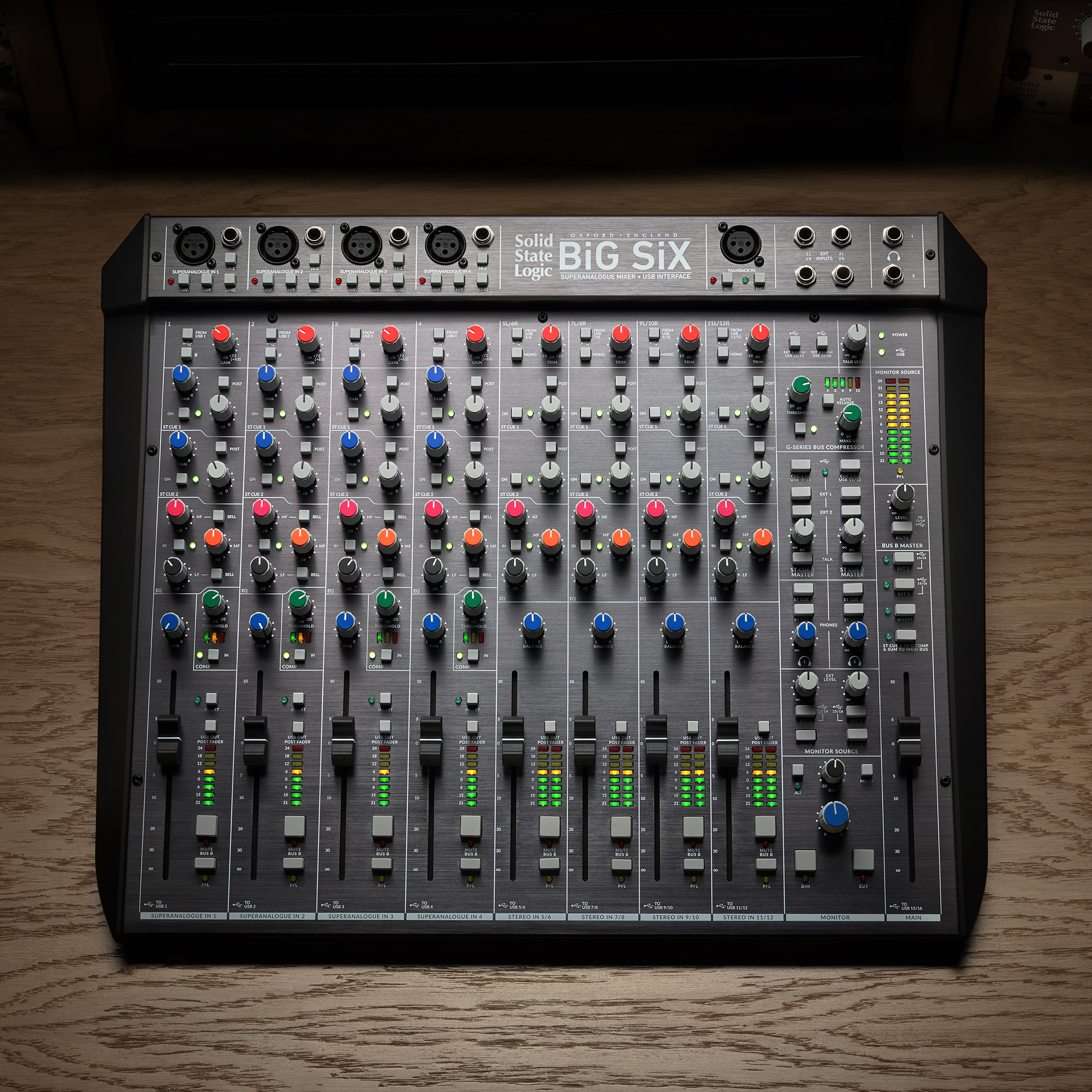 Solid State Logic Mixers – SiX, BiG SiX & XL-Desk | SSL Analogue Sound ...