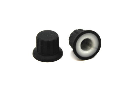 Rubberized control knobs for early Nord products