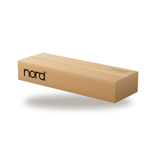 Illustrative render of the Replacement Shipping Box for Stage 4 Compact 73, Electro 6D 73 and Electro 7 73 — plain brown carton, not a photograph