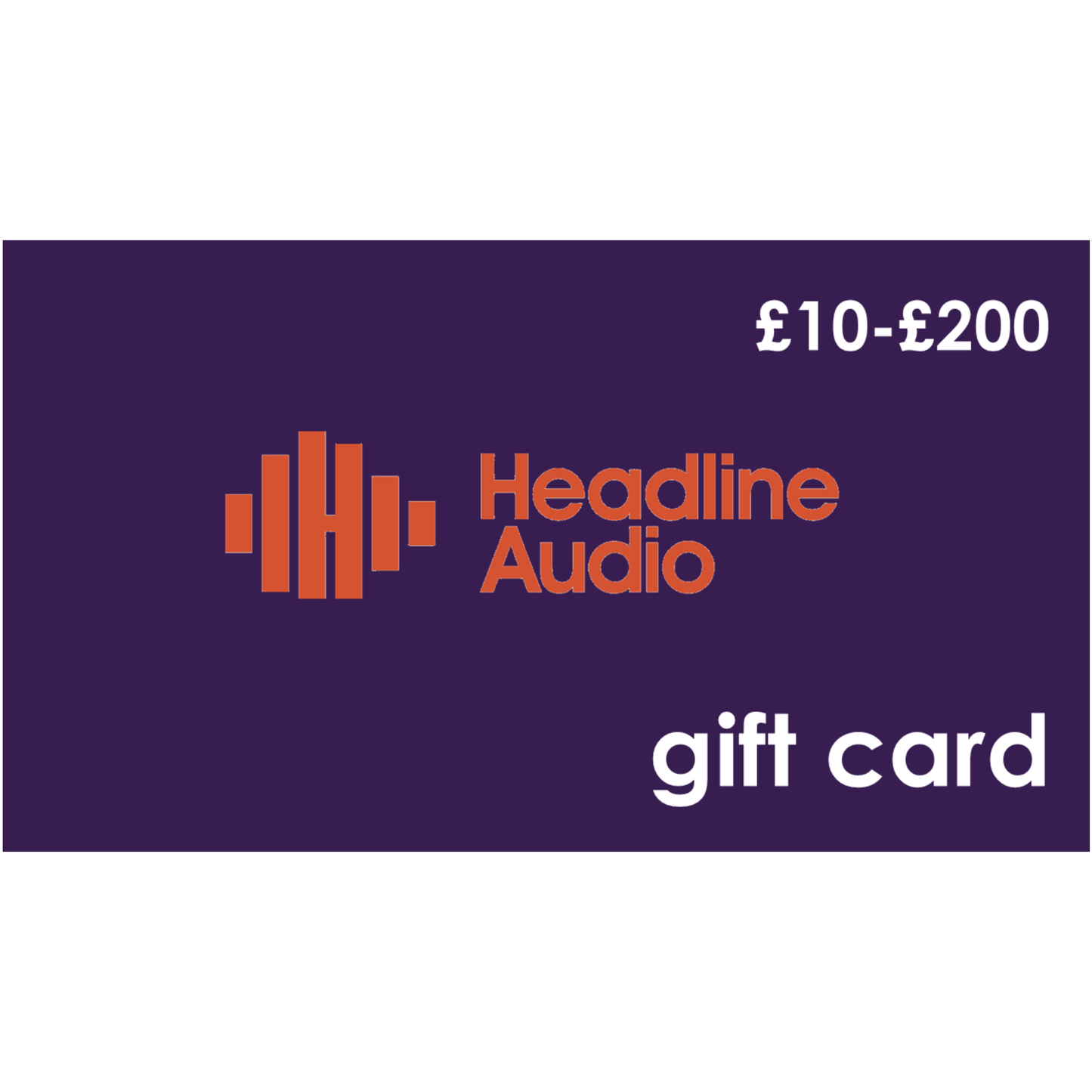 Headline Audio Gift Card
