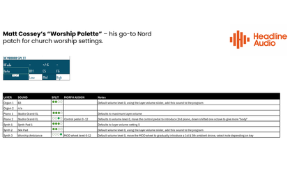 Worship Palette - Free Digital Download