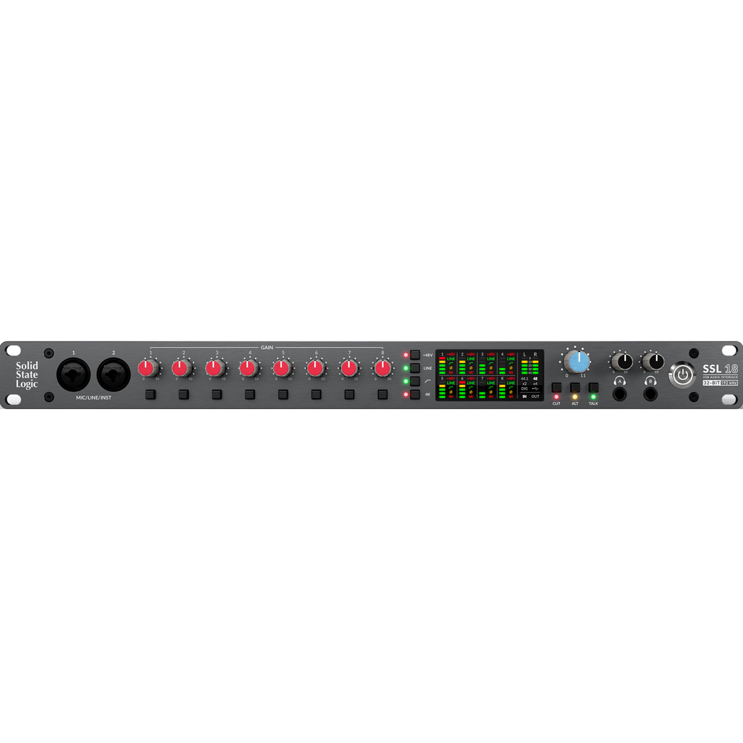 SSL Audio Interfaces – SSL2, SSL12, SSL18 & Alpha8 | Headline Audio Store