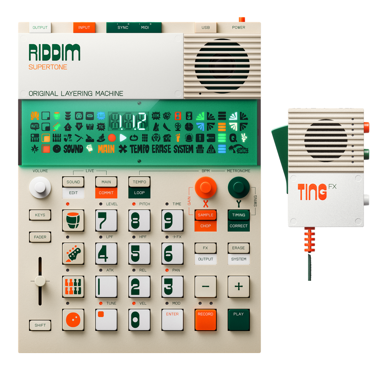 EP–40 RIDDIM + EP–2350 TING Bundle | Reggae Performance Sampler